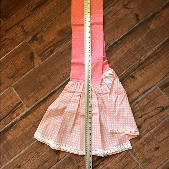 Pink Kitchen Towel Scarf New - Picture 2 of 2